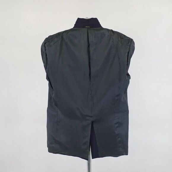 Hart Schaffner Marx Wool Blue 2 Gold Button Blazer 42R / Slim 44R - Picture 13 of 14